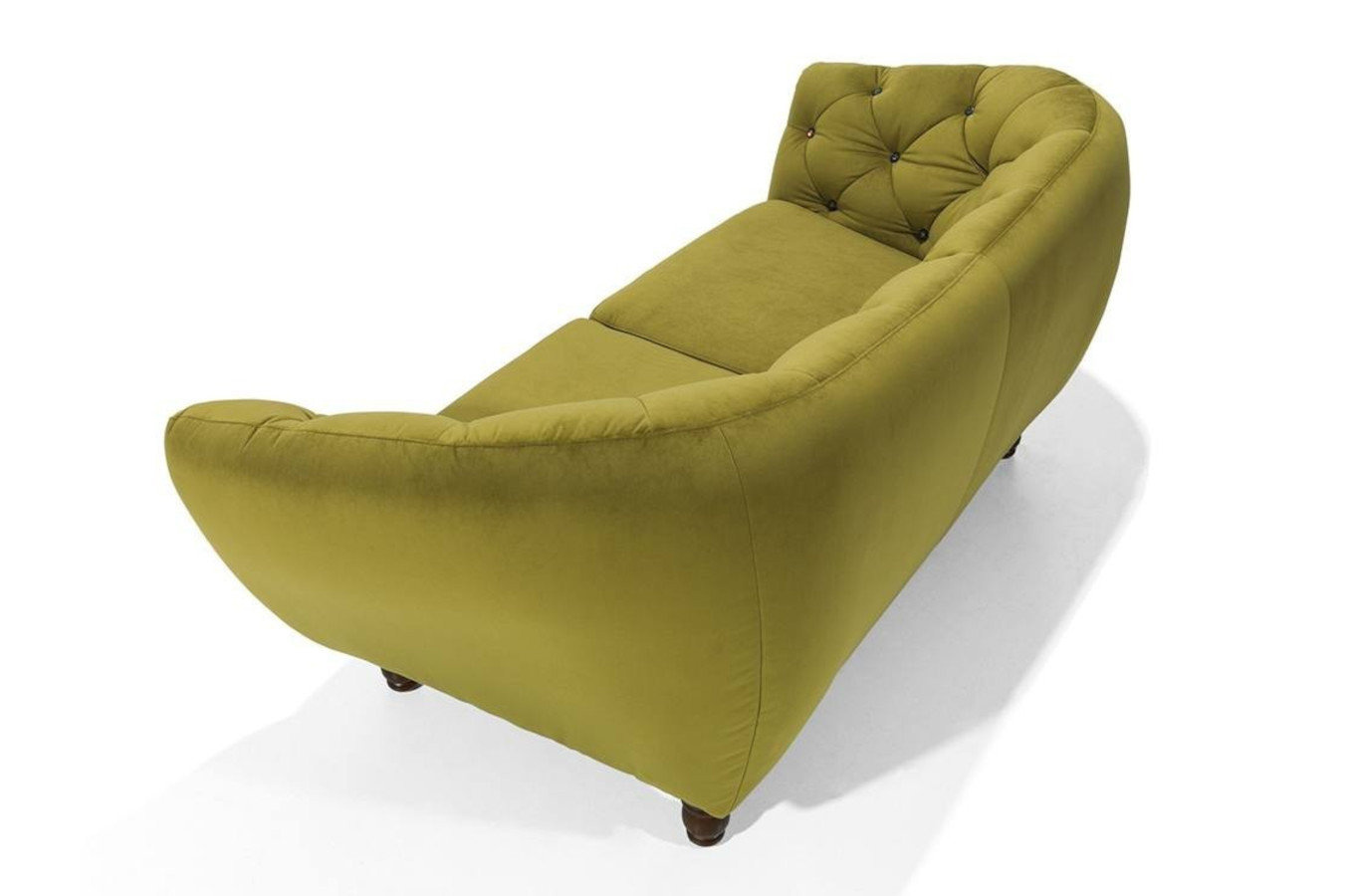 Elegancka sofa DOLORES z pikowanym oparciem / szerokość 190 cm