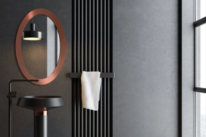 Owalne lustro OVAL BOLD / rama dostępna w 5 kolorach