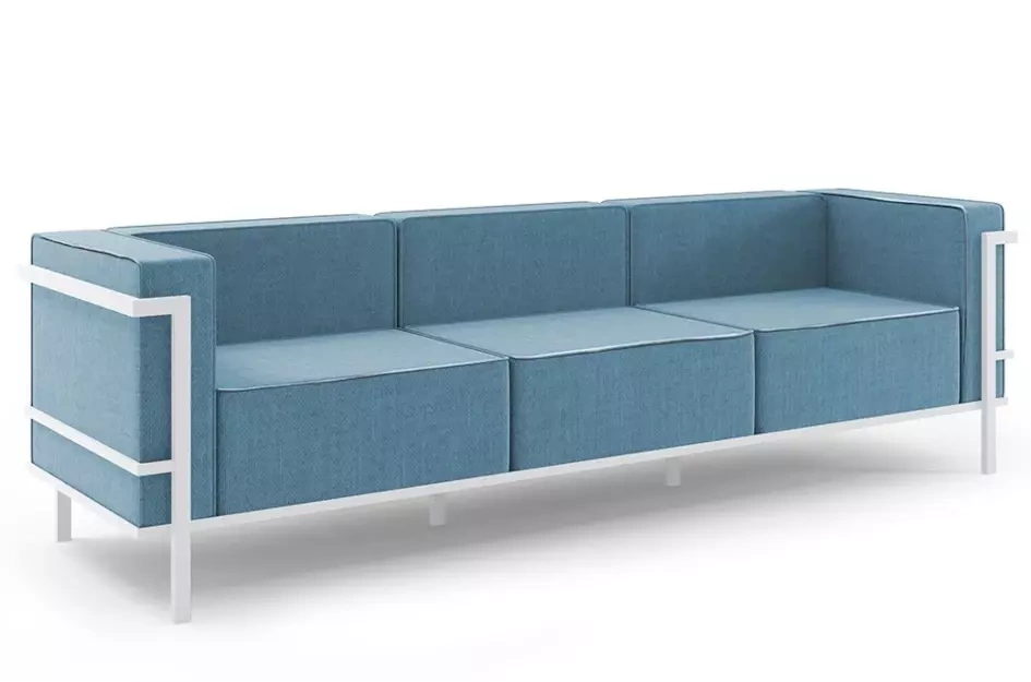 Tapicerowana sofa do ogrodu IBIZA 3-osobowa