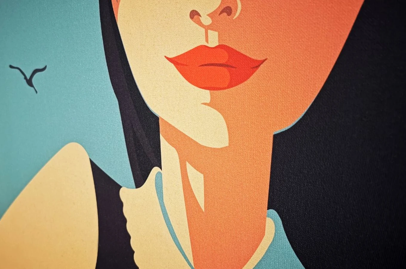 WANDA obraz na płótnie 120 x 90 cm