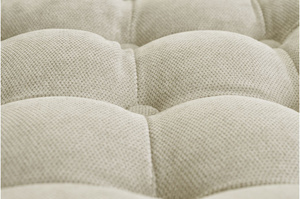 Tapicerowany puf ze schowkiem POMPADOUR i zdejmowanym siedziskiem