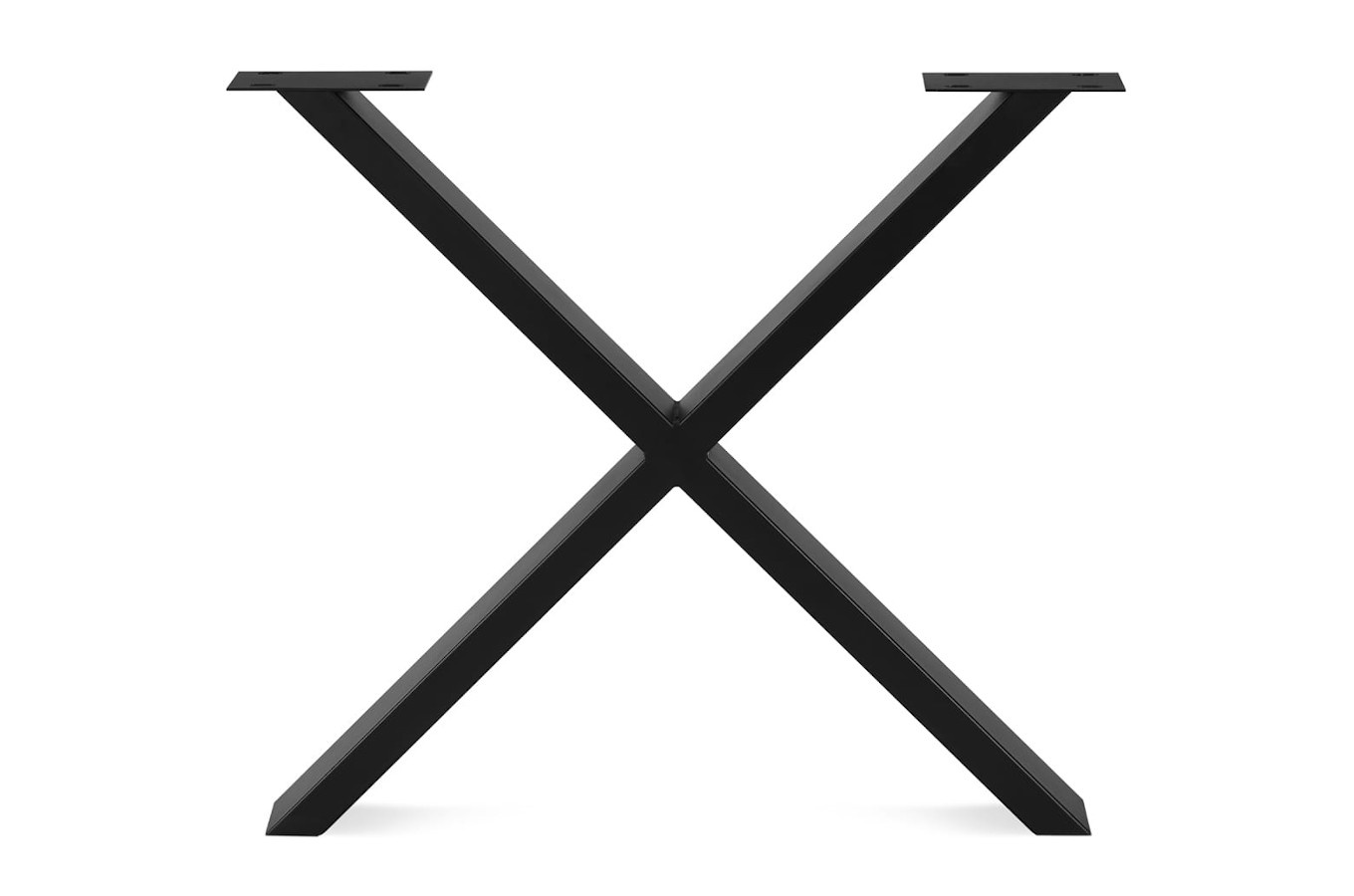 Stół dębowy HEKTOR z nogami w kształcie litery X / 180 x 100 cm