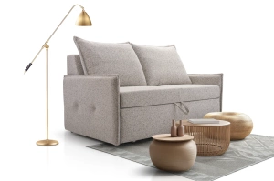 Nowoczesna rozkładana sofa DARIA z pojemnikiem na pościel