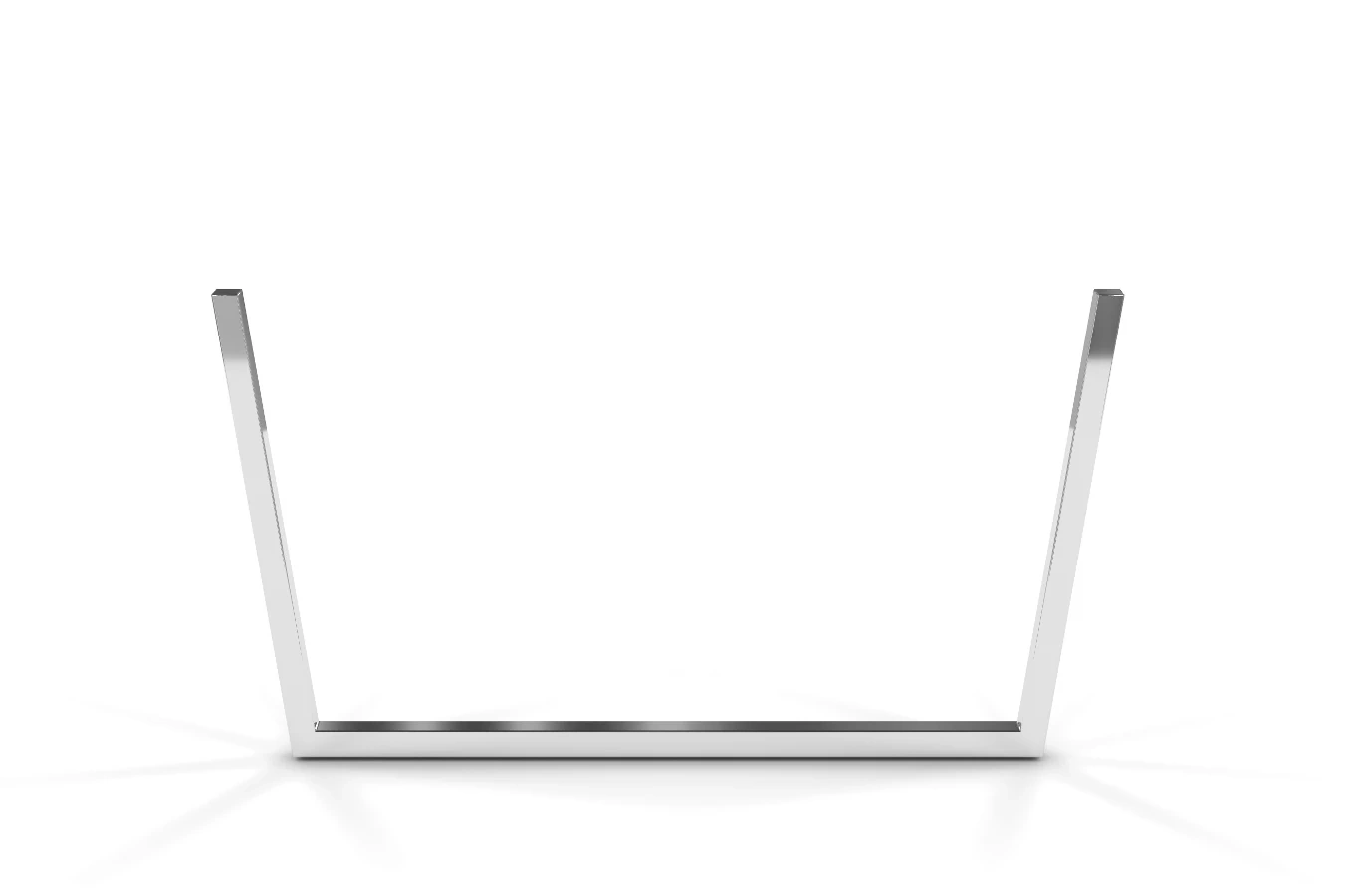 Srebrny stelaż do stolika Dancan ROCKET