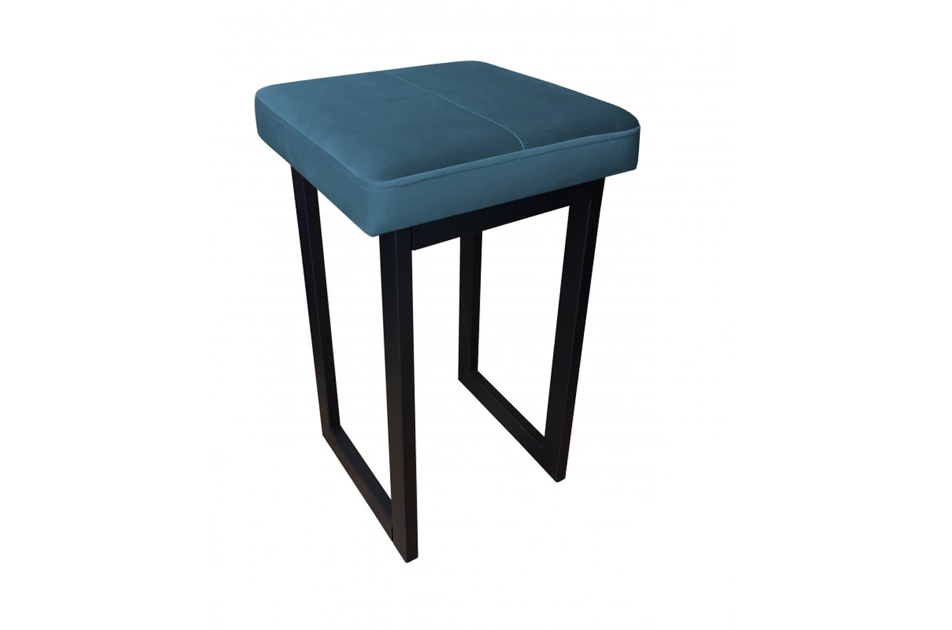 Tapicerowany taboret PRIMO na metalowych nogach / kolor tkaniny + podstawy do wyboru!