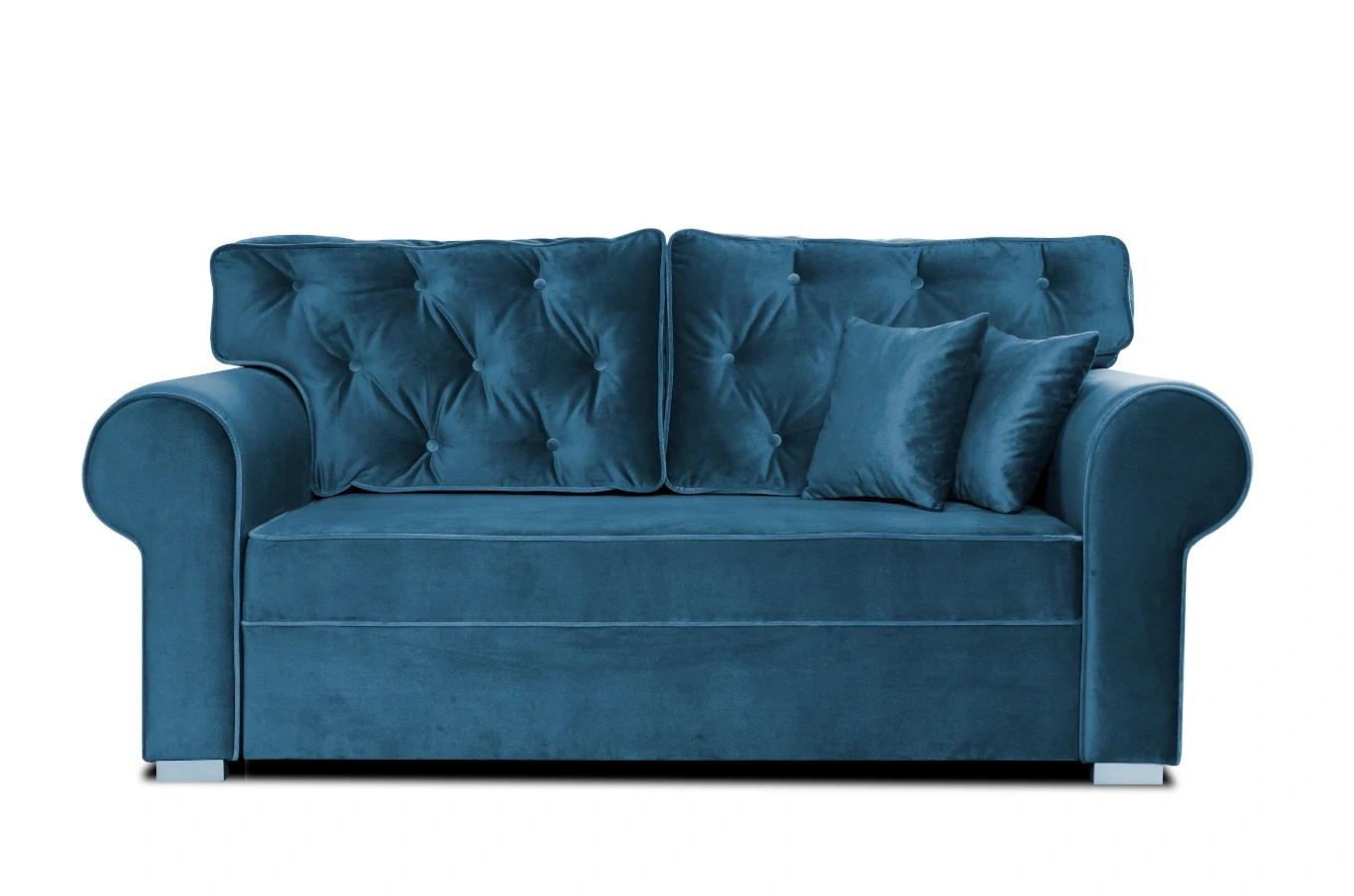 Elegancka sofa ROSIE z pikowanym oparciem / szerokość 185 cm