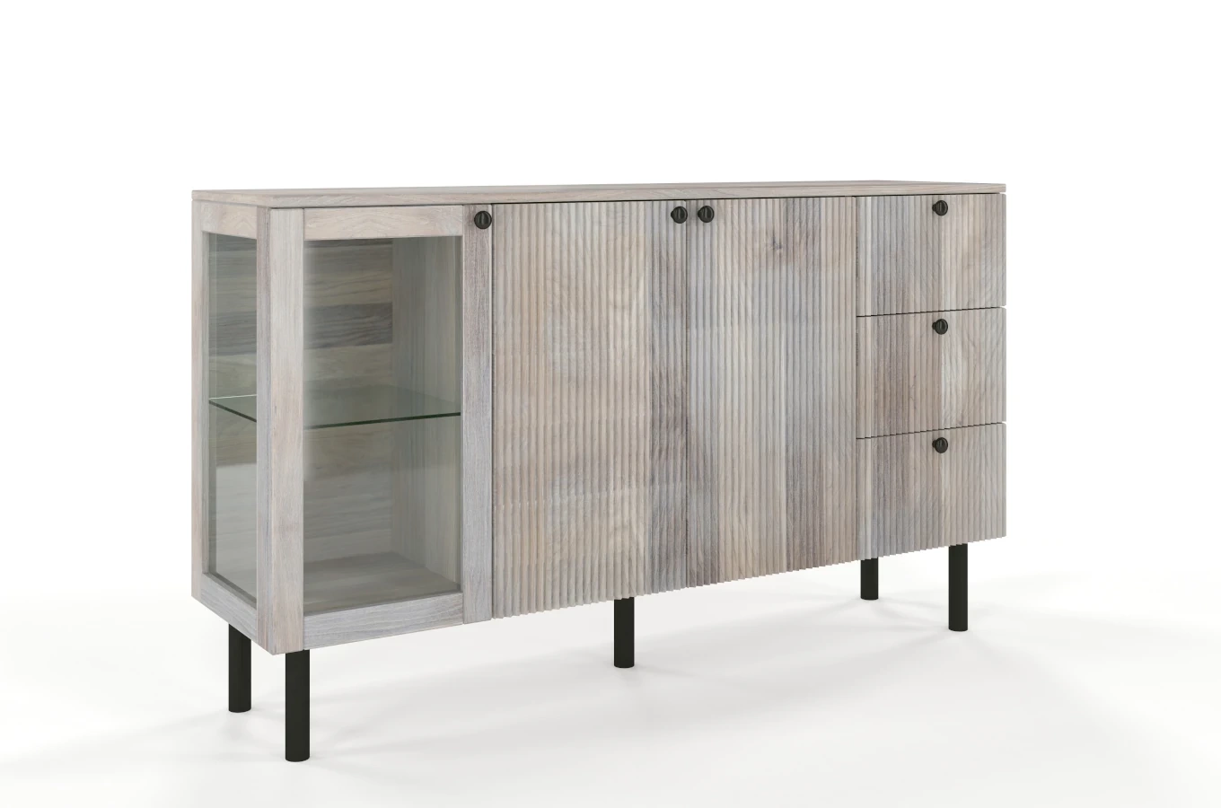 Komoda dębowa Visby Norvik / szer. 160 cm