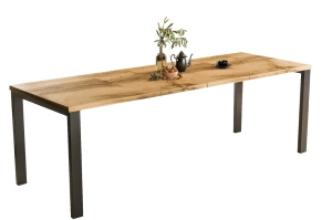 Nowoczesny rozkładany stół GARANT 80-170 x 80 cm (dąb wotan)