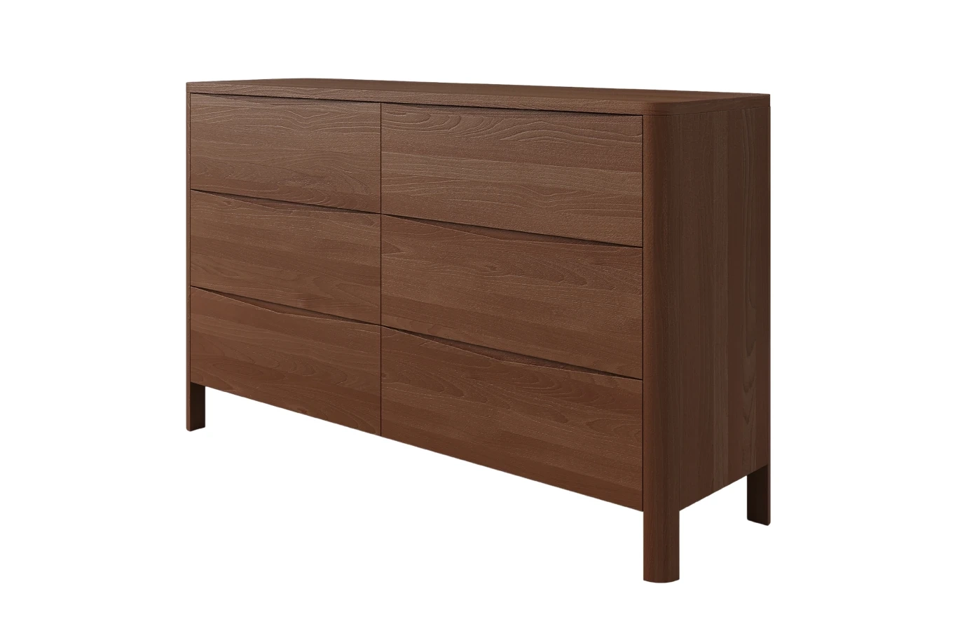 Drewniana komoda bukowa Visby MODENA LOW 150