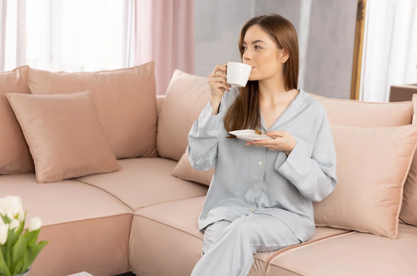 Nowoczesny narożnik VANILLA