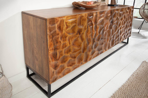 Stylowa komoda VULCANO z drewna mango / szer. 160 cm