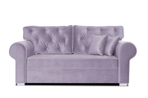 Elegancka sofa ROSIE z  pikowanym oparciem / szerokość 185 cm