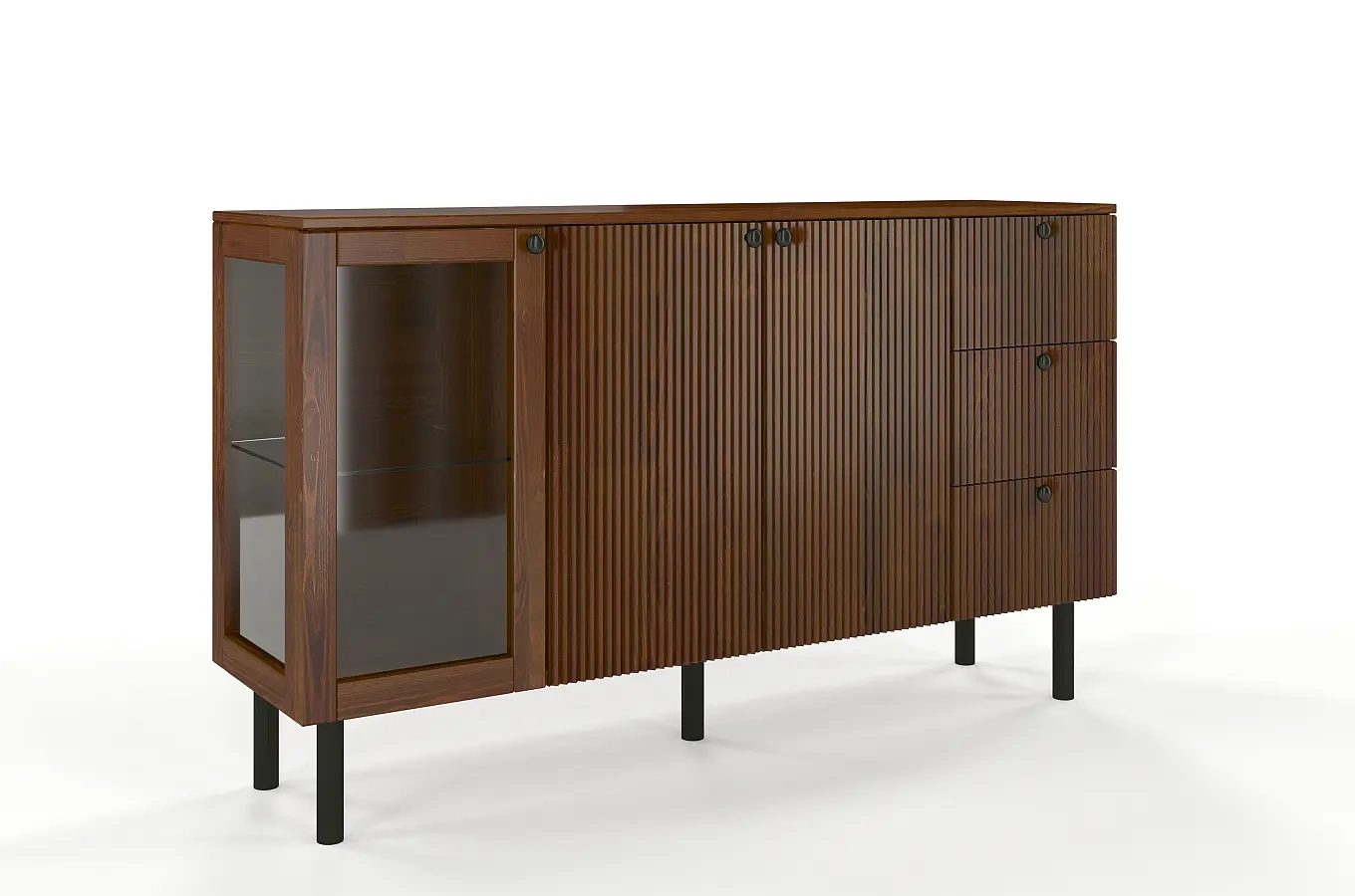 Komoda sosnowa Visby Norvik / szer. 160 cm