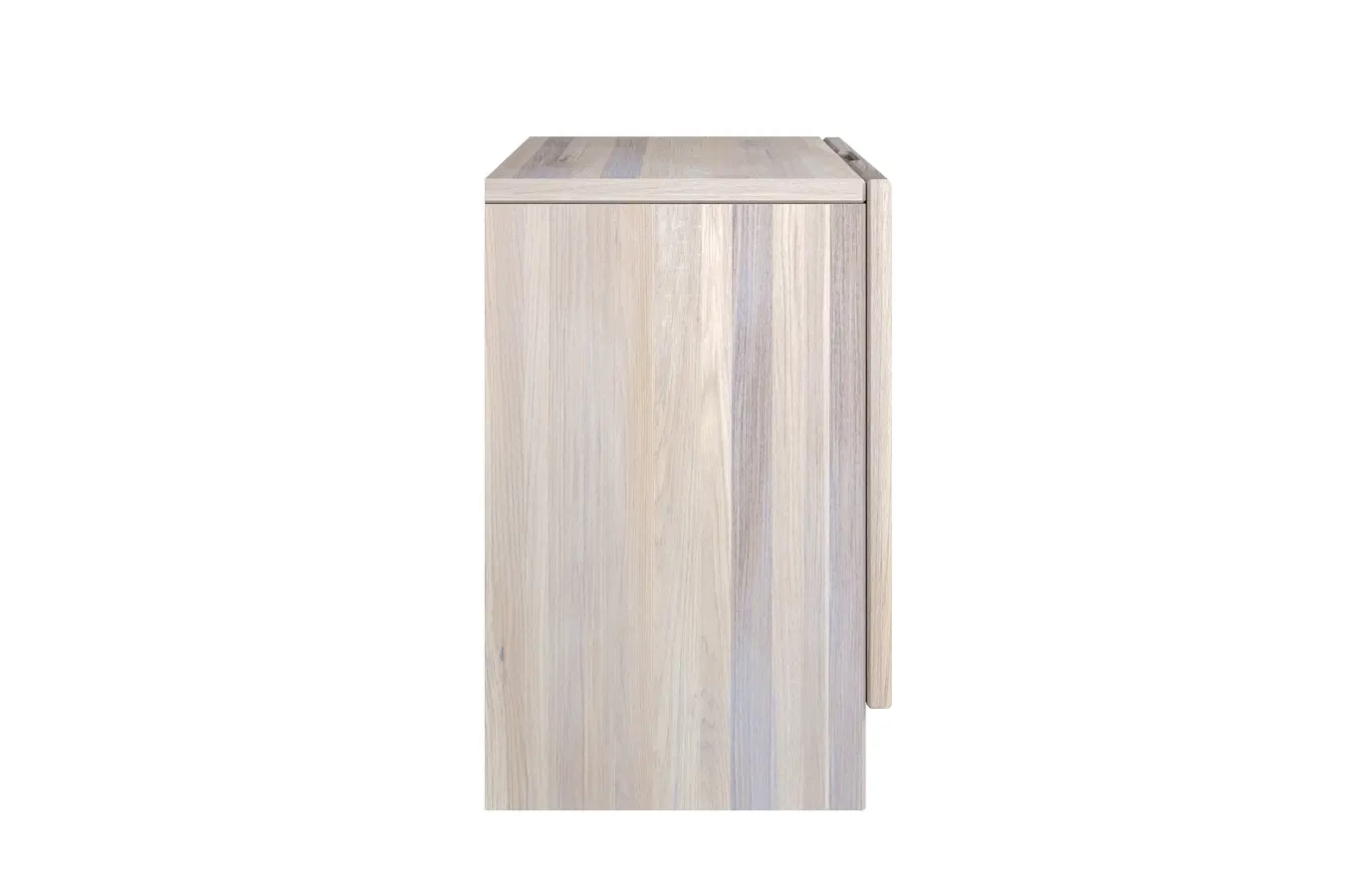 Drewniana szafka nocna dębowa z rattanem Skandica HARMARK