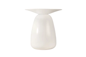 Stolik drewniany Kayani BAOBAB 34 różne kolory, wys. 34 cm / kolor biały RAL