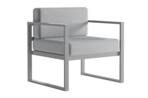 Tapicerowany fotel do ogrodu MONACO