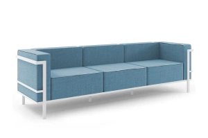 Tapicerowana sofa do ogrodu IBIZA 3-osobowa