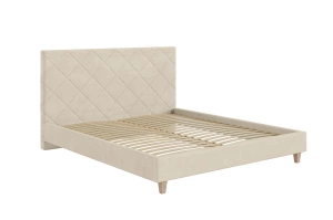 Tapicerowane niskie łóżko FIONA