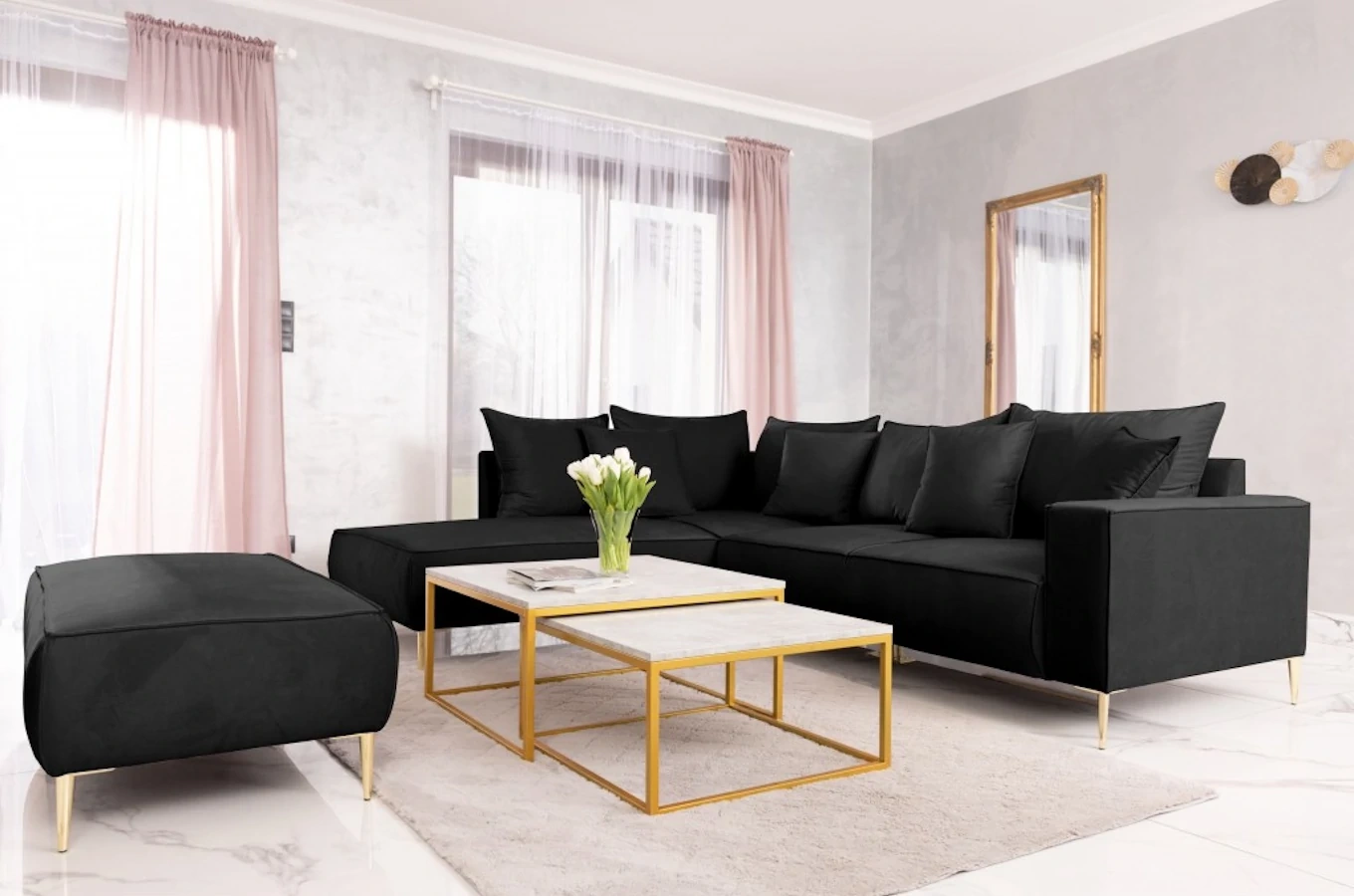 Nowoczesny narożnik VANILLA