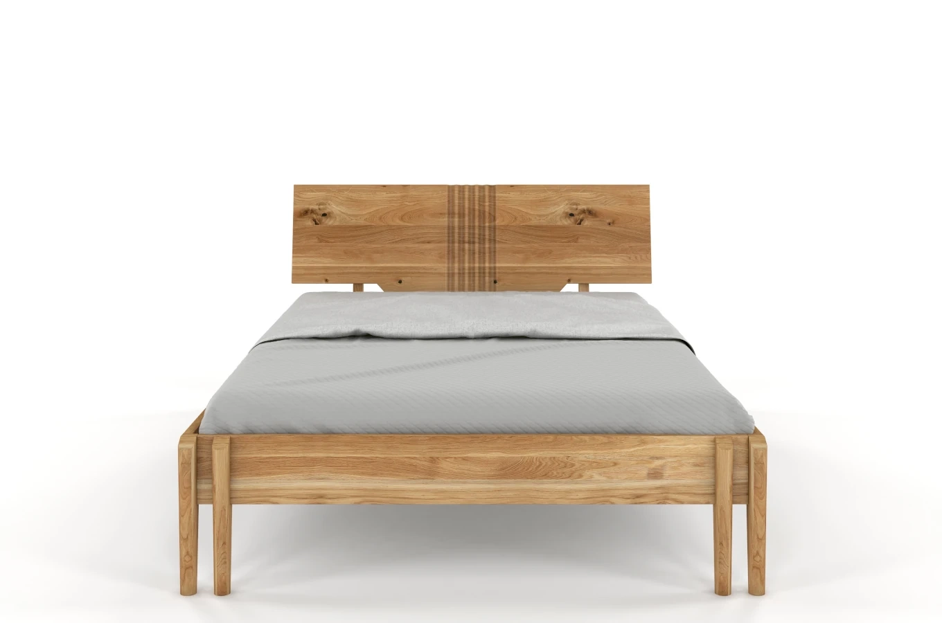 Łóżko drewniane dębowe Visby POZNAŃ / 180x200 cm, olej naturalny