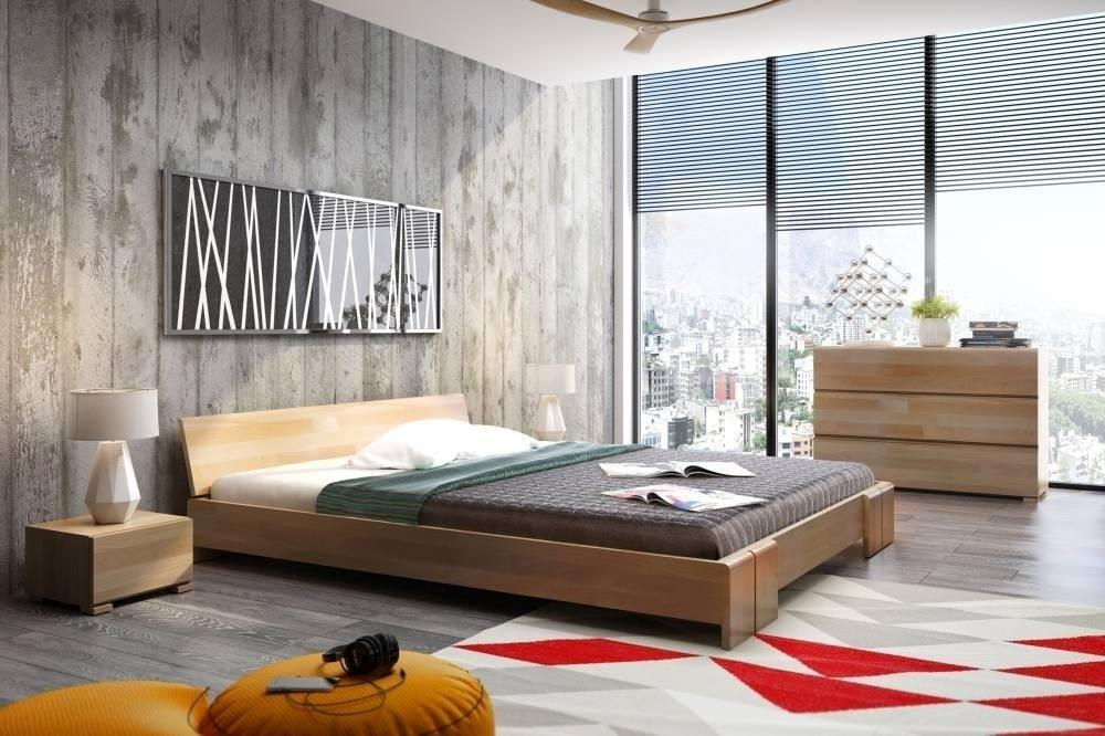 Łóżko drewniane bukowe Skandica VESTRE Long