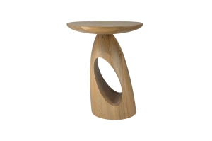 Stolik drewniany Kayani ISLAND różne kolory, wys. 40 cm / kolor naturalny