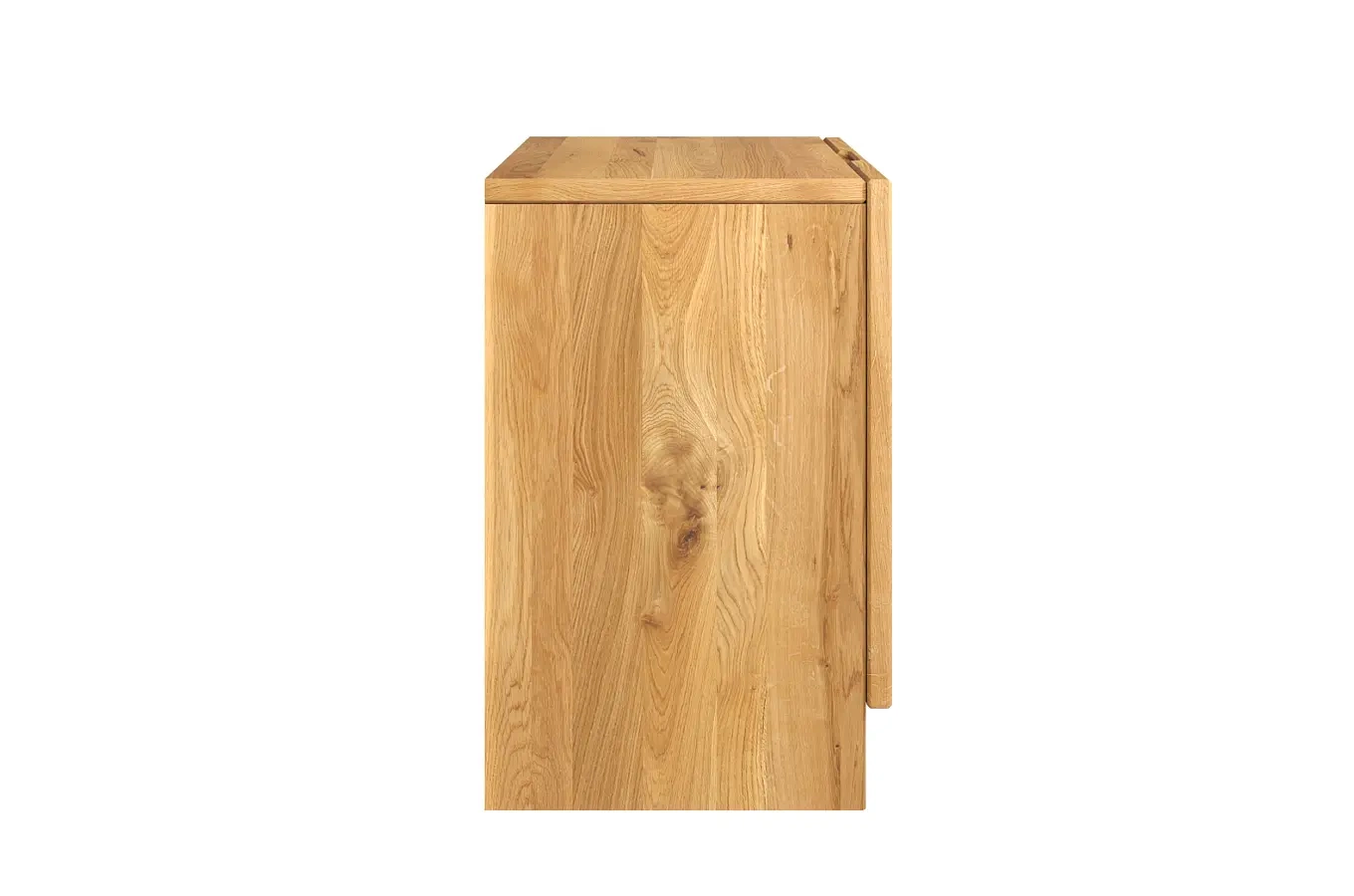 Drewniana szafka nocna dębowa z rattanem Skandica HARMARK