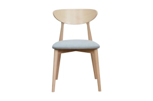 Tapicerowane krzesło YODA z drewna bukowego