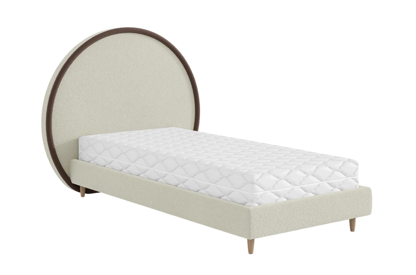 Tapicerowane łóżko dziecięce BAMBI / szer. 90 cm