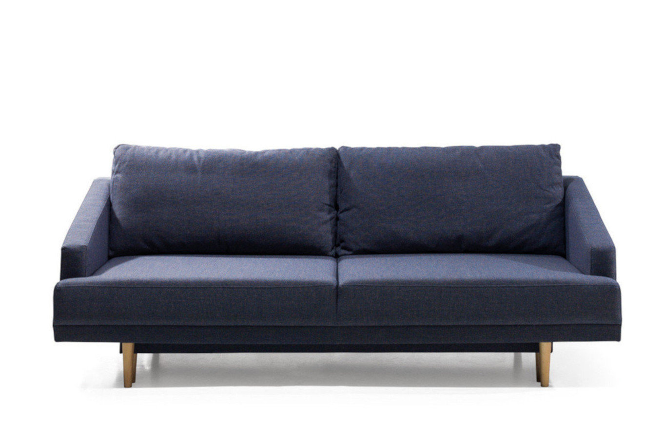 Nowoczesna sofa LOBOS z funkcją spania i pojemnikiem na pościel