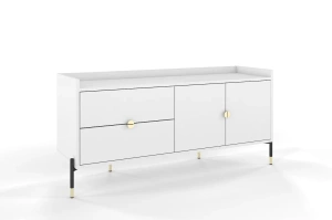 Biała komoda do salonu Dancan IGA / szer. 142 cm