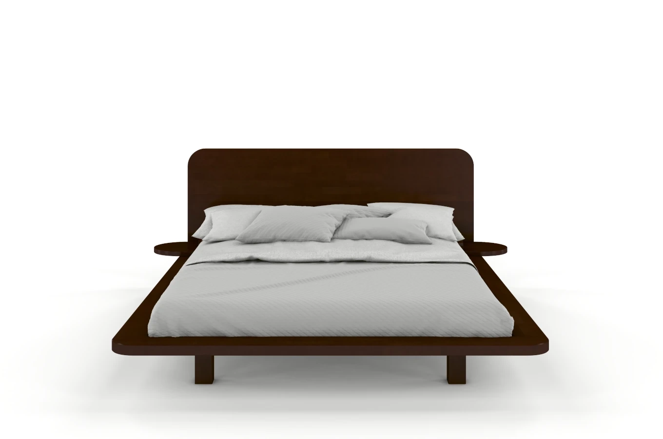 Łóżko lewitujące drewniane bukowe Skandica JAPANDIC