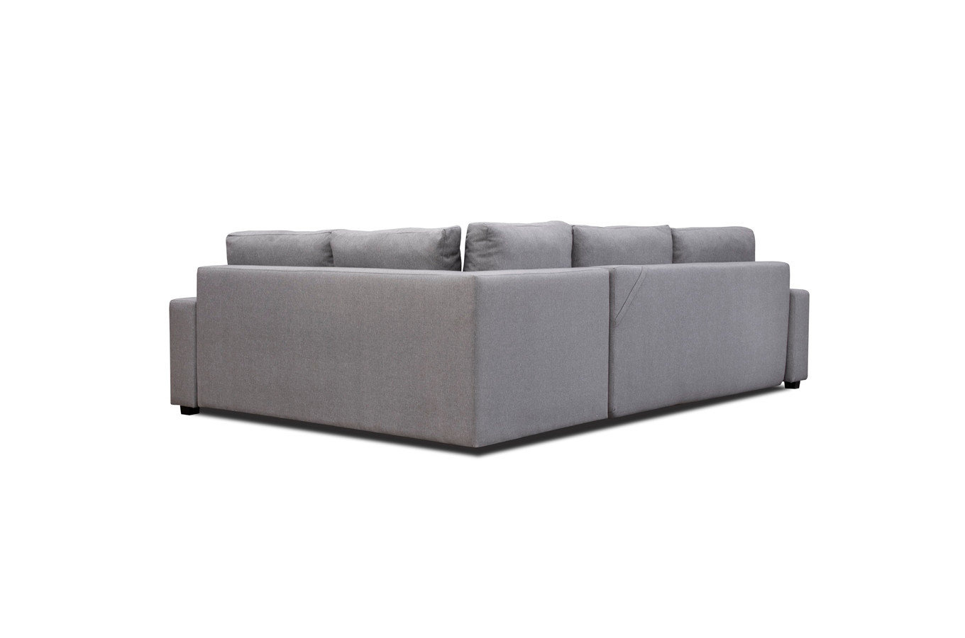 Nowoczesny rozkładany narożnik PEDRO z pojemnikiem na pościel