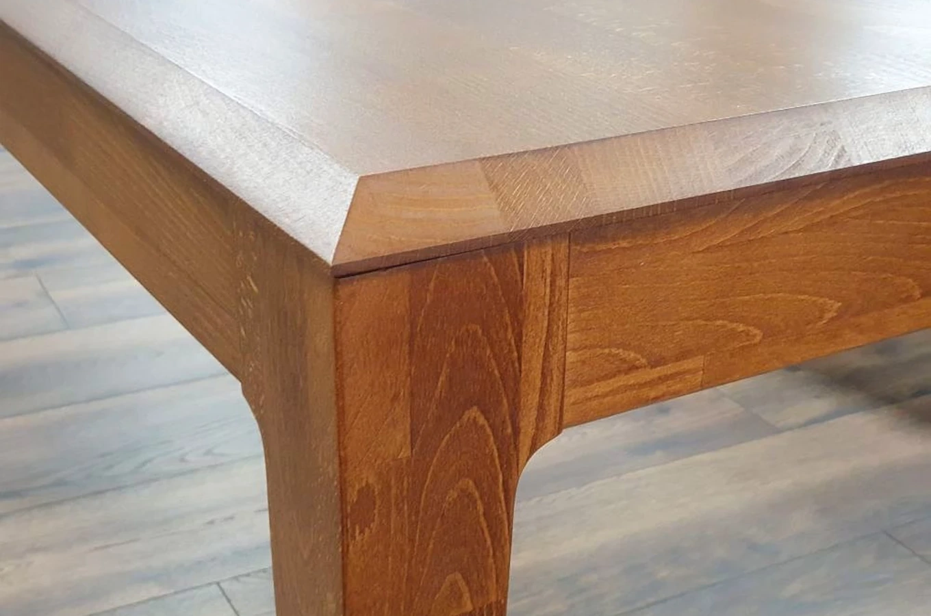 Stół drewniany dębowy rozkładany Visby CORTENA 140-220 cm