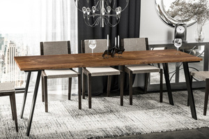 Nowoczesny rozkładany stół LIWIA 130-210 x 80 cm (dąb stirling)