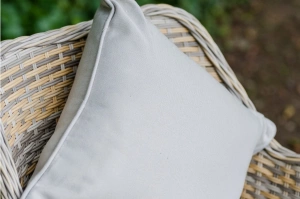 Zestaw mebli ogrodowych z technorattanu ASOLO / Stół + 2 fotele