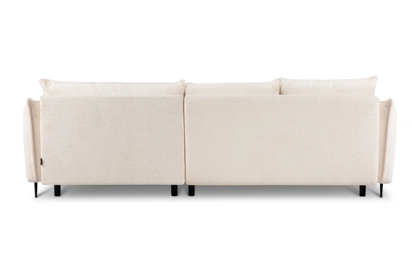 Nowoczesny rozkładany narożnik LOCA z funkcją spania i pojemnikiem na pościel