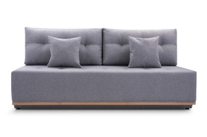 Elegancka rozkładana sofa NEGROS z pojemnikiem na pościel