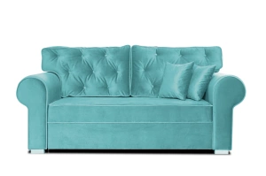 Elegancka sofa ROSIE z  pikowanym oparciem / szerokość 185 cm