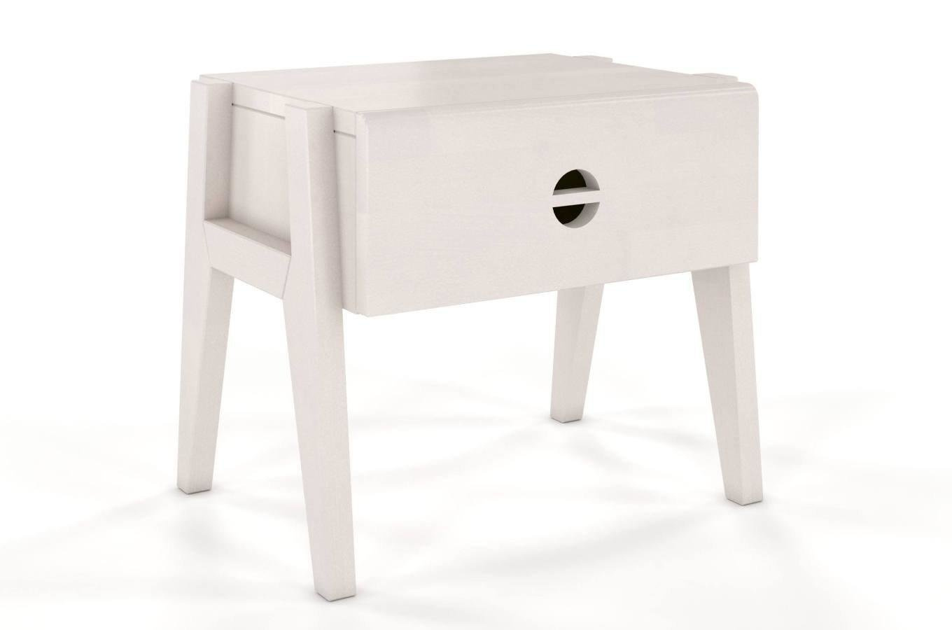 Szafka nocna drewniana bukowa Visby RADOM / kolor orzech