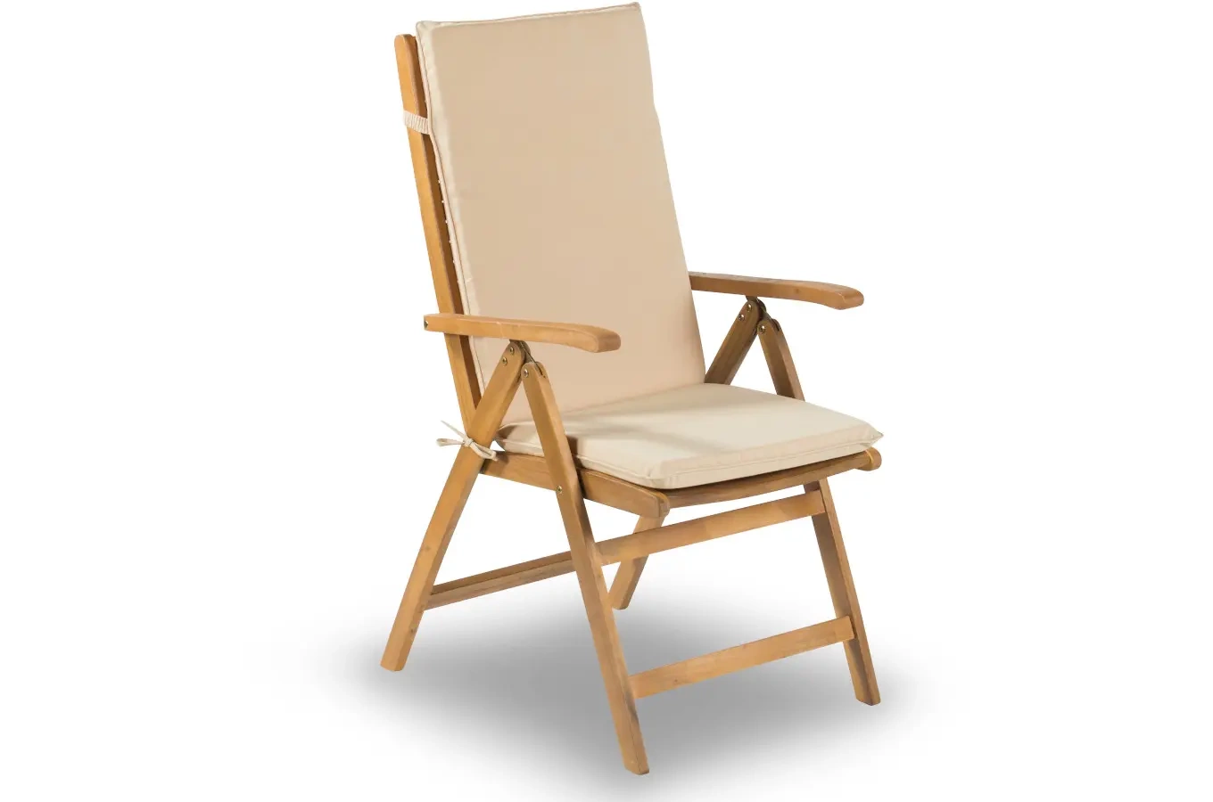 Beżowa poduszka SINTRA na krzesło ogrodowe