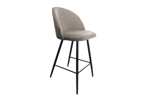 Tapicerowany hoker CELYN na metalowych nogach