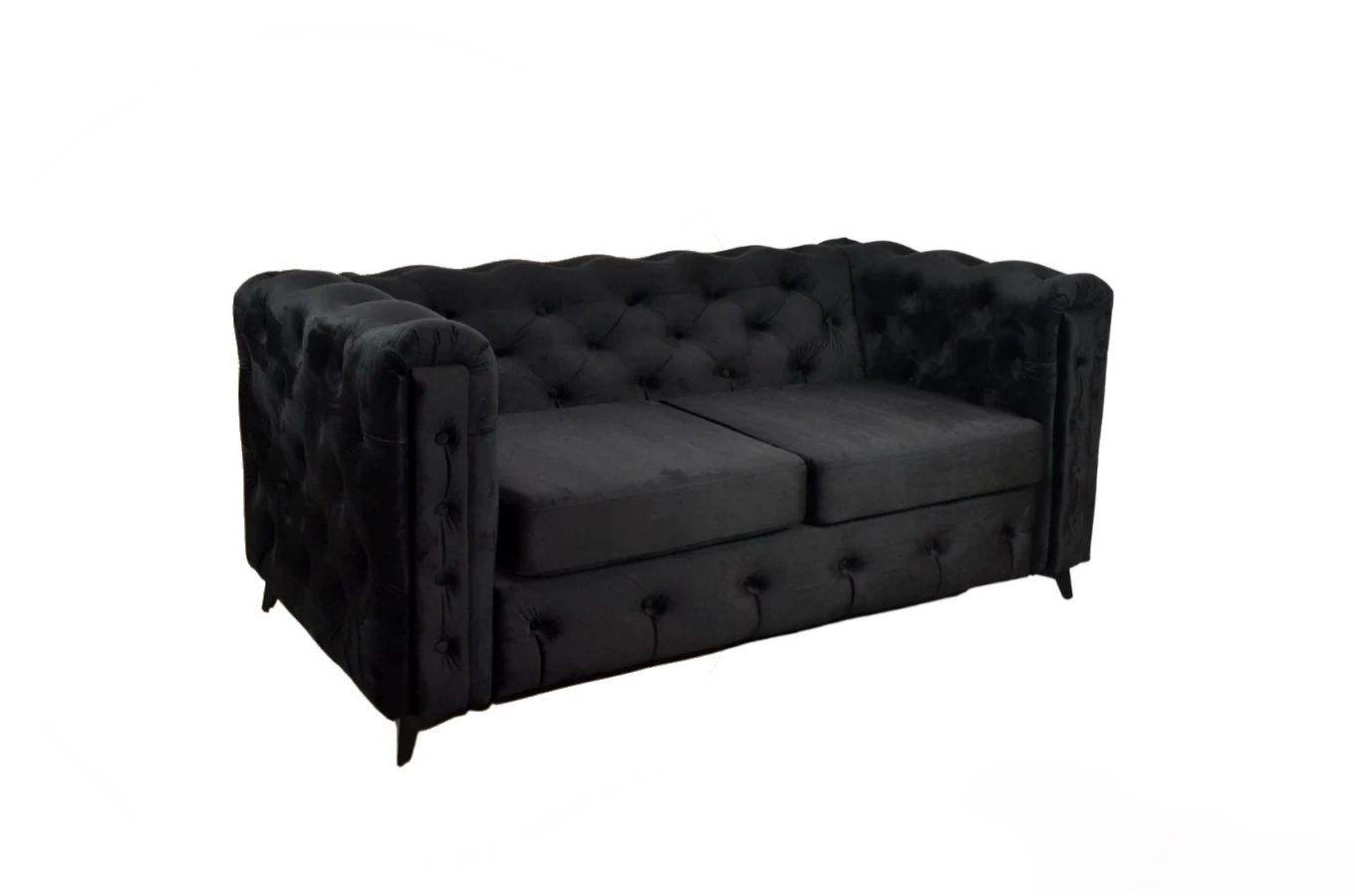 Elegancka 2-osobowa sofa MEDIOLAN II w stylu Chesterfield / szerokość 188 cm