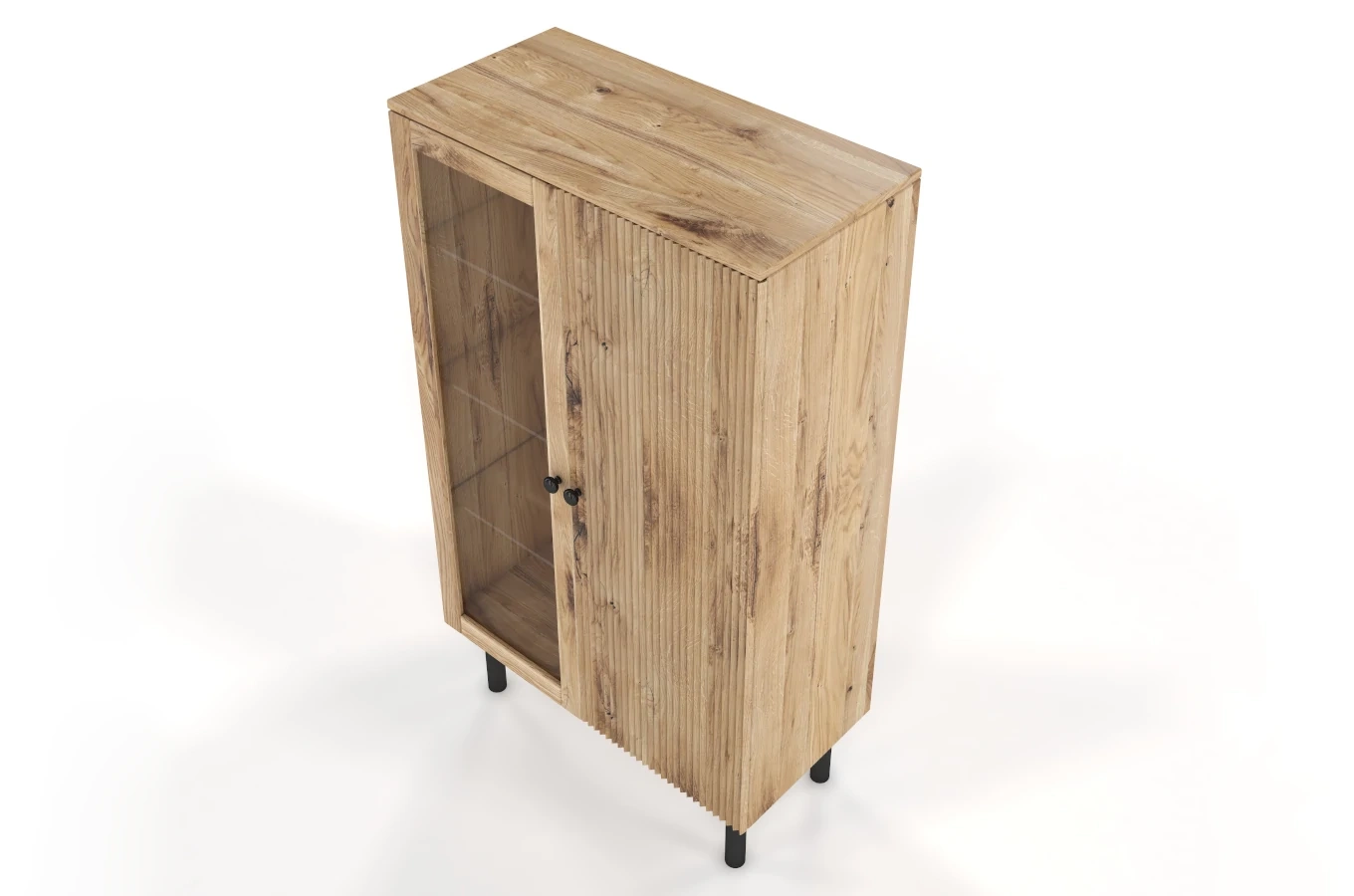 Witryna dębowa Visby NORVIK High / olej retro