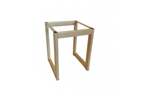 Tapicerowany taboret PRIMO na metalowych nogach / kolor tkaniny + podstawy do wyboru!