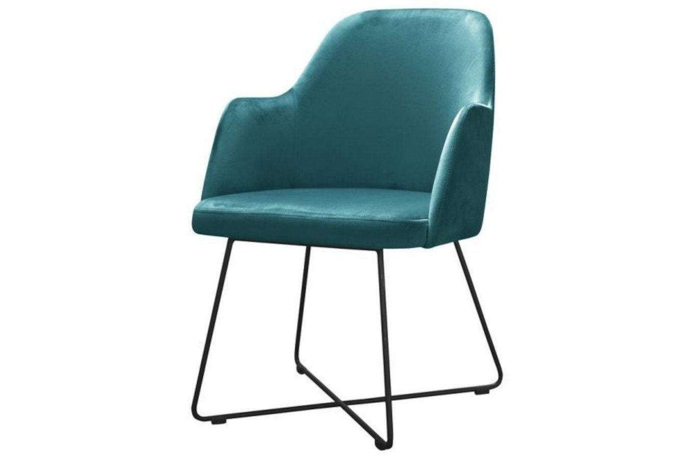 Nowoczesne krzesło tapicerowane z podłokietnikami BLEIK X