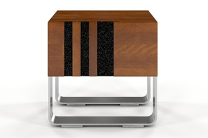 Szafka nocna bukowa Visby KIELCE / kolor palisander