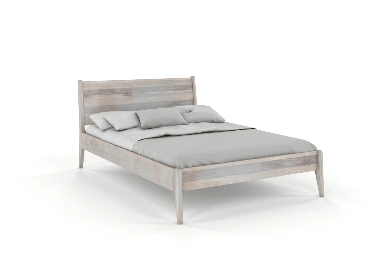 Łóżko drewniane dębowe Visby RADOM