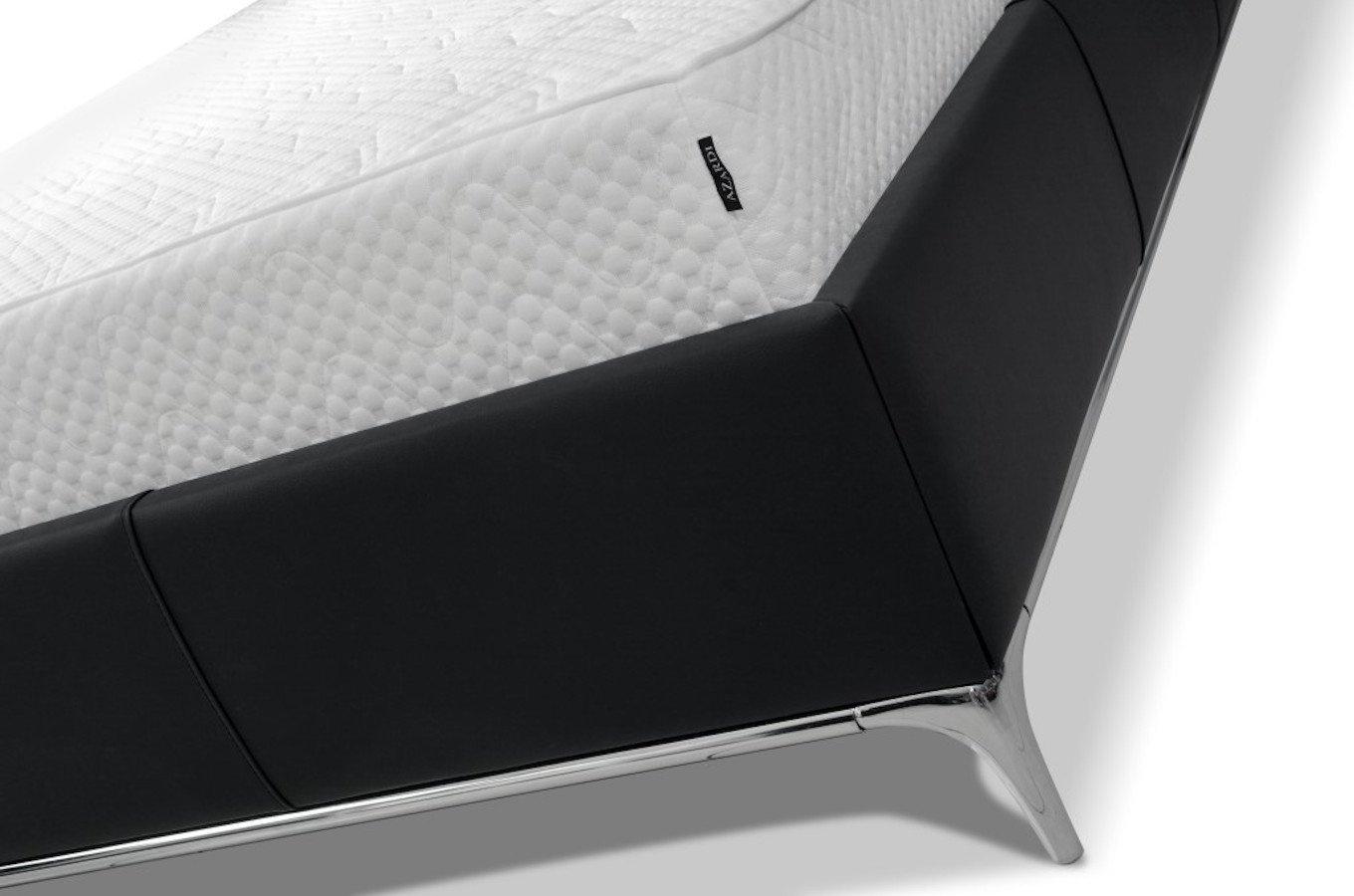 Stylowe łóżko tapicerowane do sypialni MORINO z zagłówkiem w stylu Chesterfield