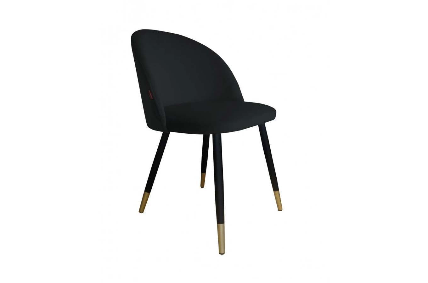 Tapicerowane krzesło CELYN na metalowych nogach